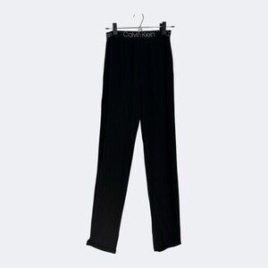 Calvin Klein Men’s (or Women’s) Black Cotton Lounging Pants Size Small